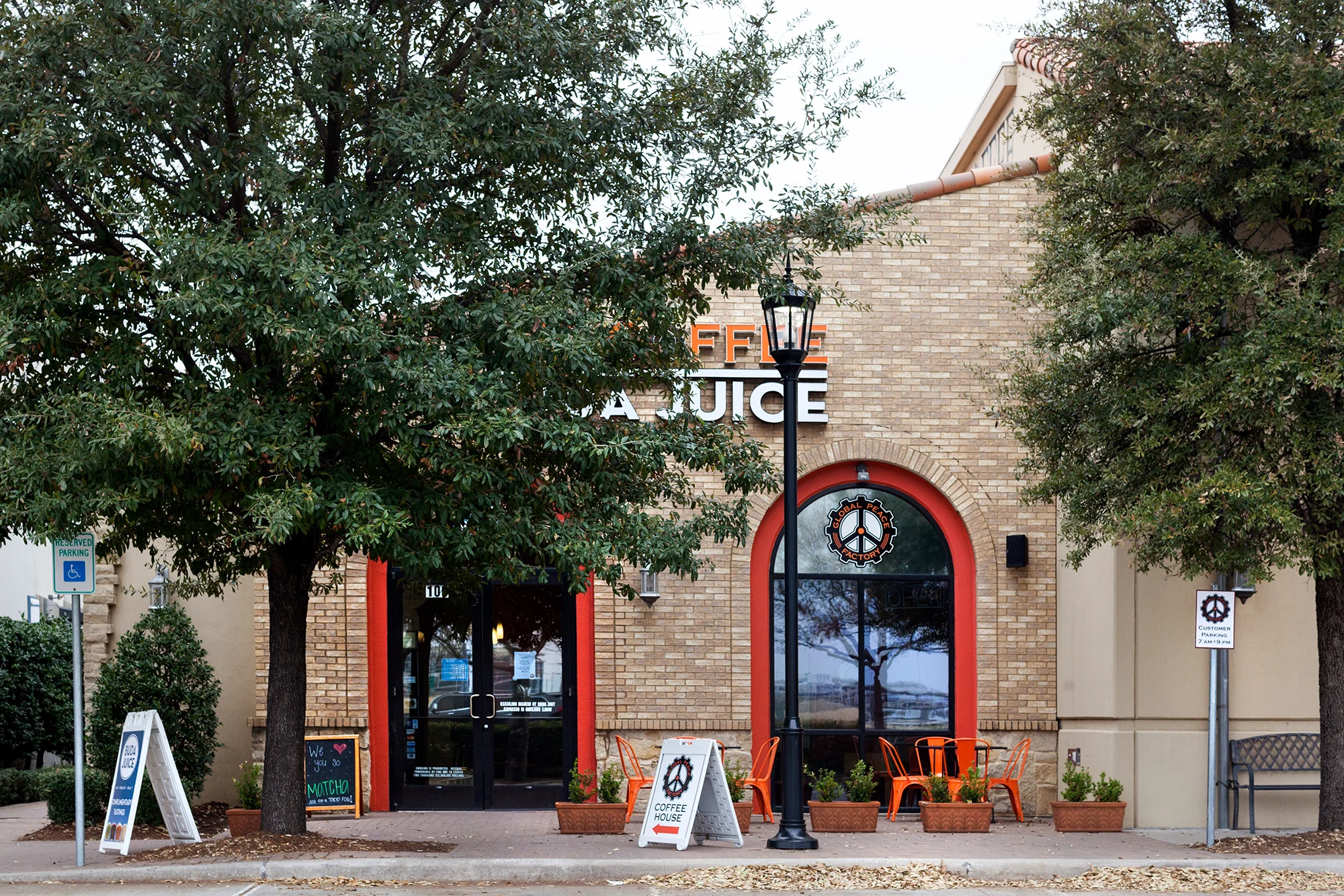 Exterior of Global Peace Factory