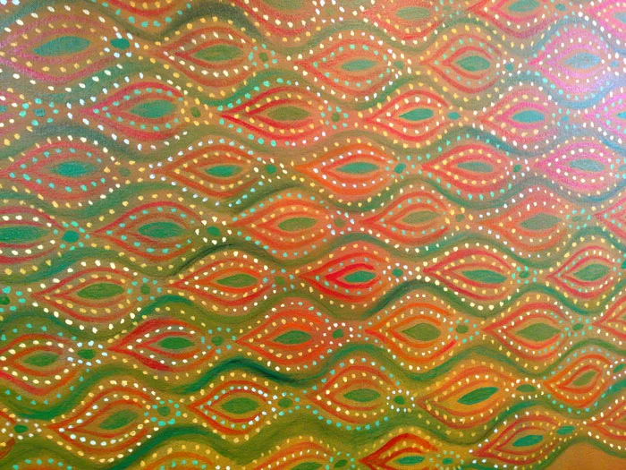 Unfinished Painting, Pattern Detail