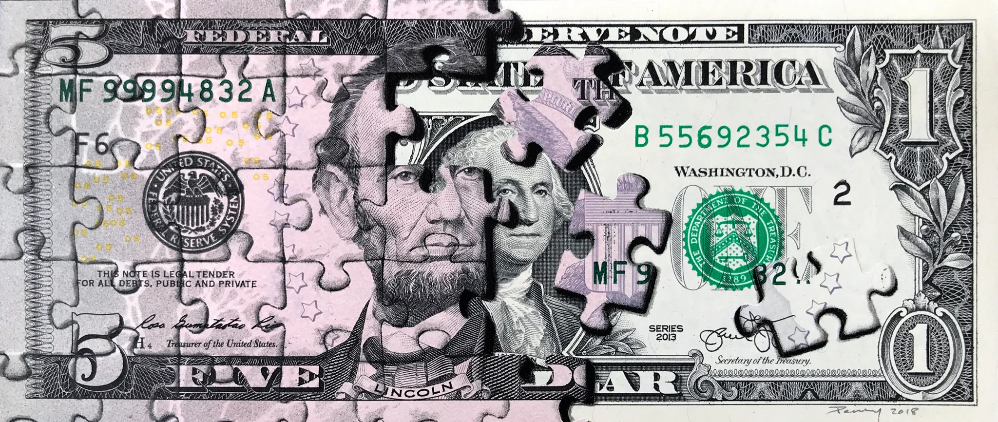 Falling to Pieces - Five Dollar