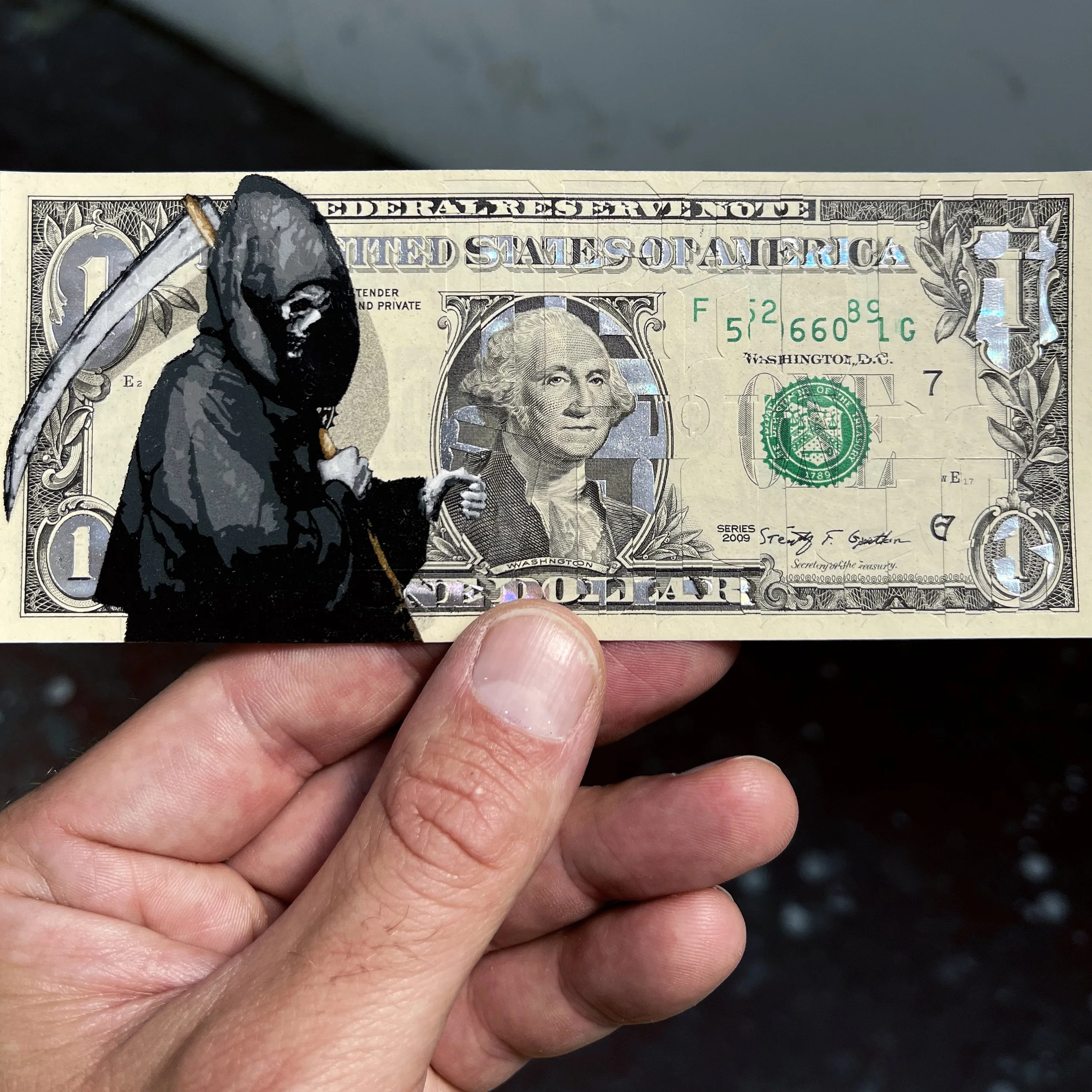 Ghost Writer - DEATH to the DOLLAR - hold.jpg