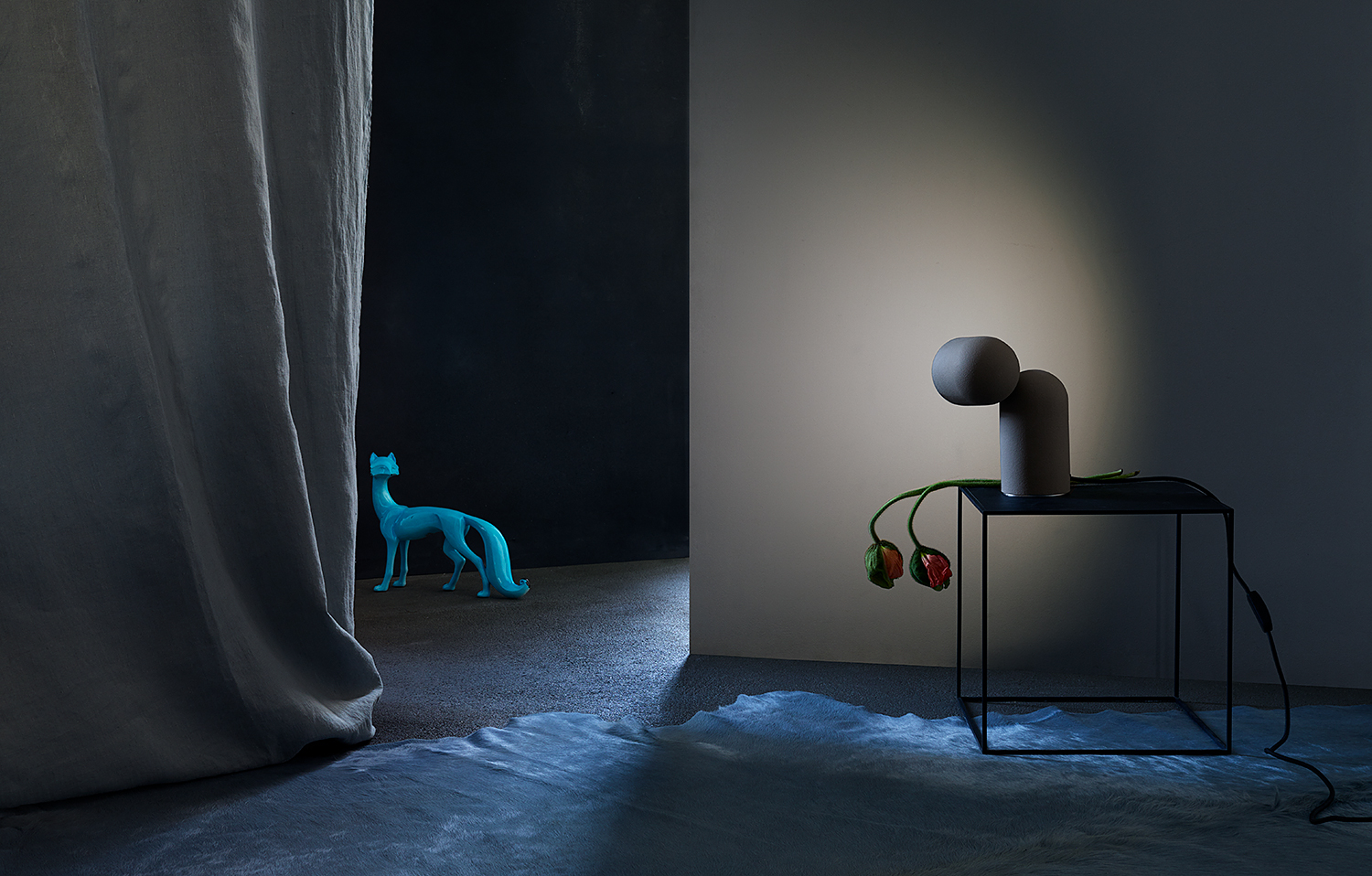 Photography: Anne Deppe, Styling: Nici Theuerkauf, Lighting: Fumi by Harry Thaler / Pulpo, Table: by Lassen