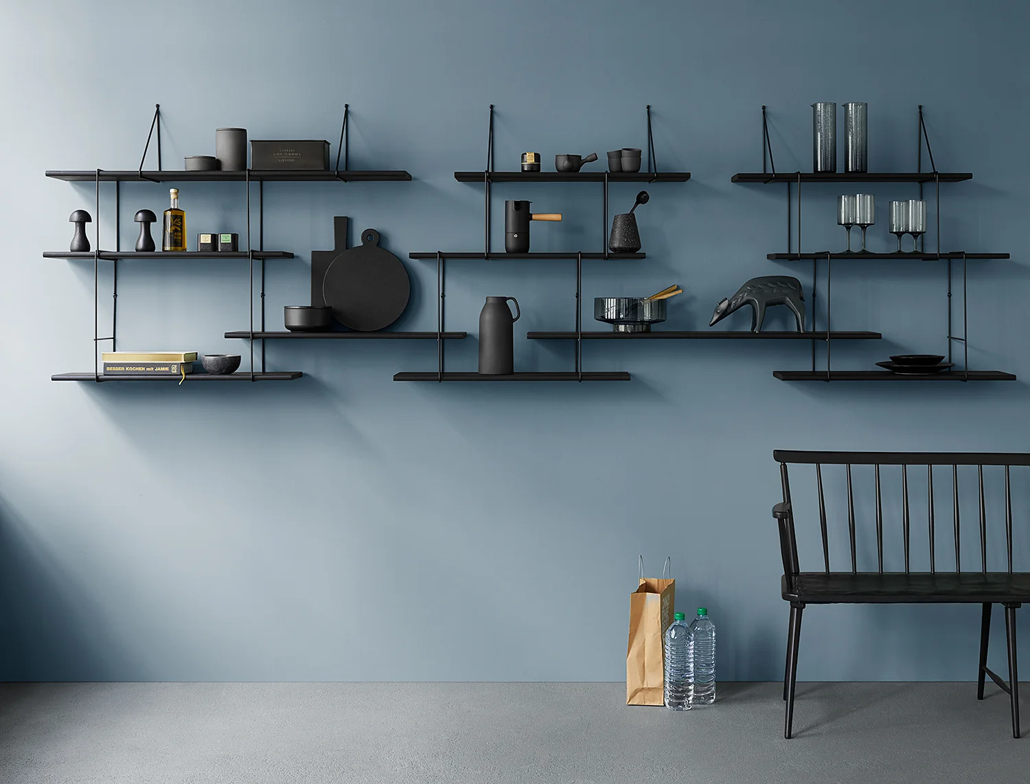 LINK SHELVING SYSTEM BY STUDIO HAUSEN, PHOTO: ANNE DEPPE , STYLING: NICI THEUERKAUF