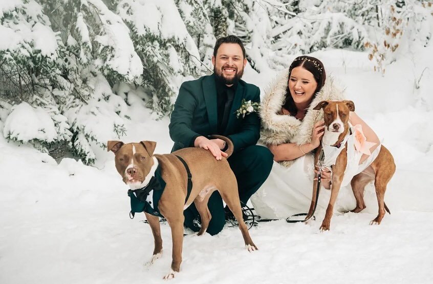 Kayla wished for a winter wonderland for her wedding, the universe delivered. 

Venue: @mountaintopresort 
Photographer: @peterkbrandon