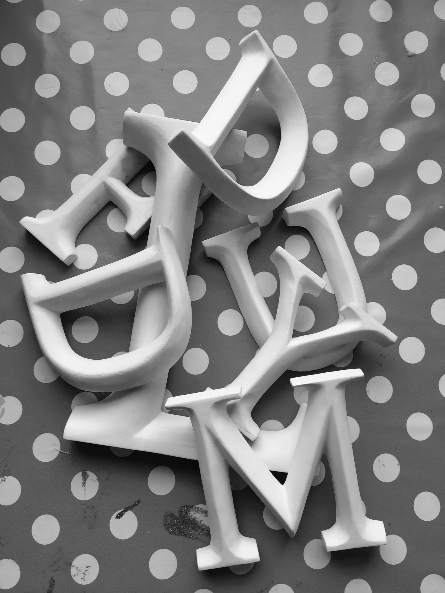 Decoupage Letters £15