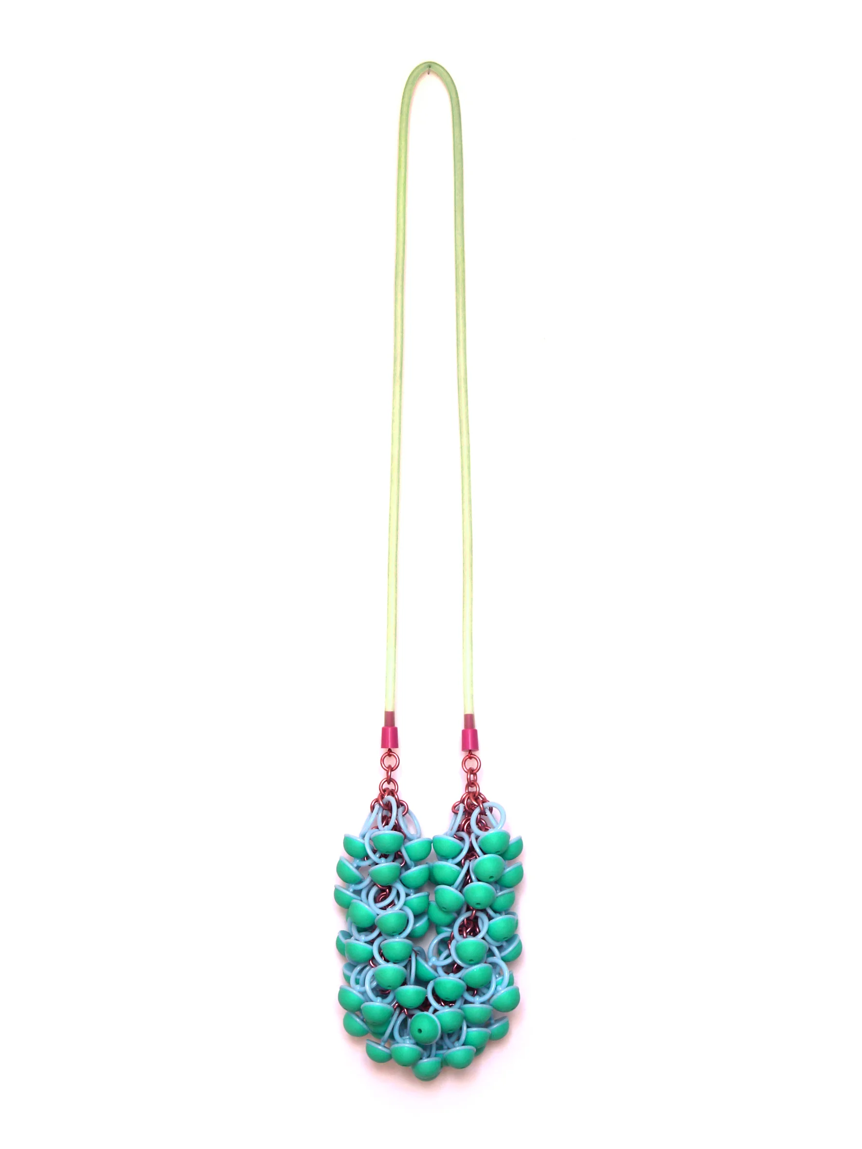 from water to wine , necklace, plastic, aluminium, 2013
