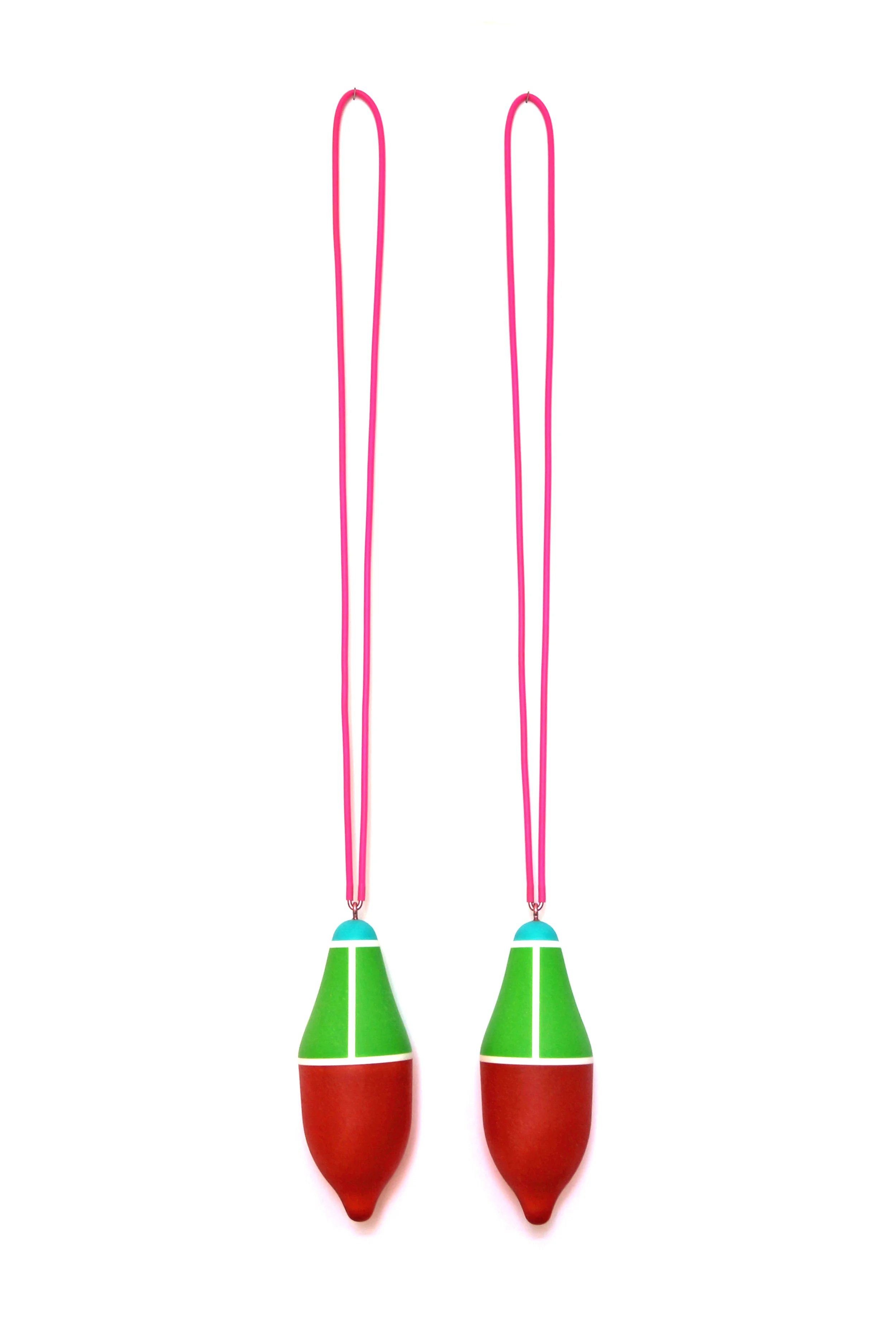 tutti & frutti , necklaces, plastic/aluminium, 51x5x5 cm, 2013