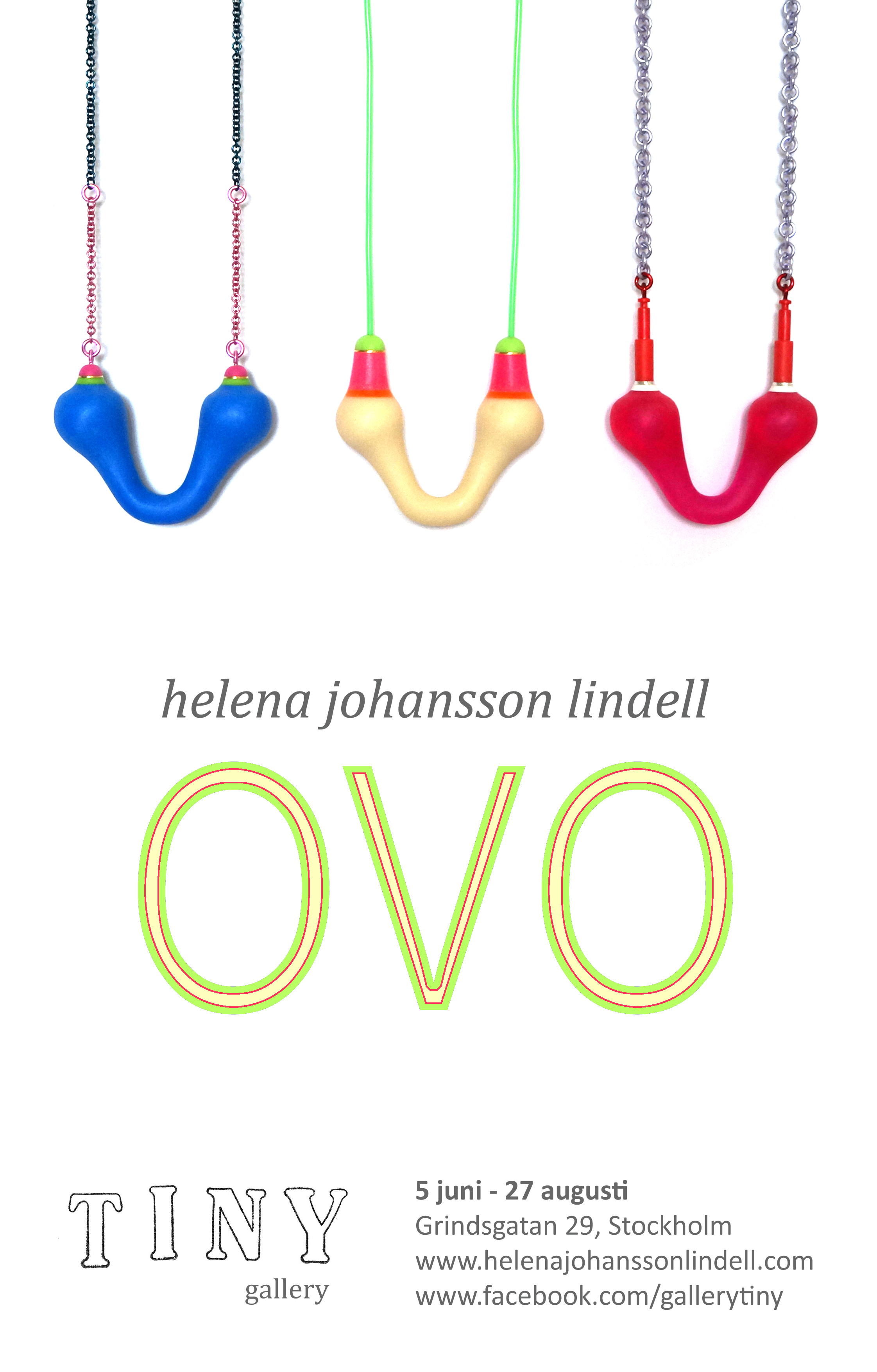 OVO exhibition poster