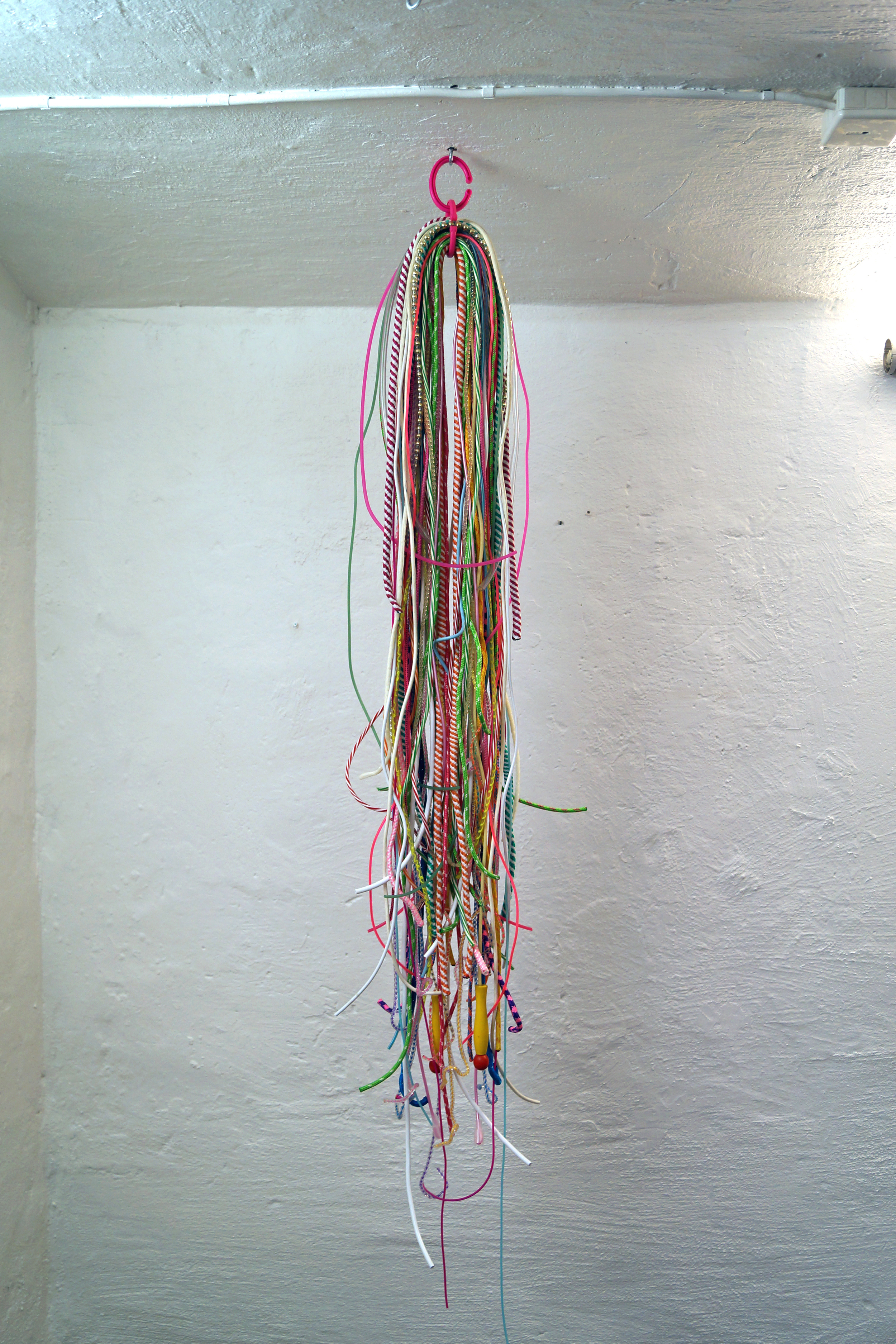 object, plastic/textile, 170x25x10 cm, 2015