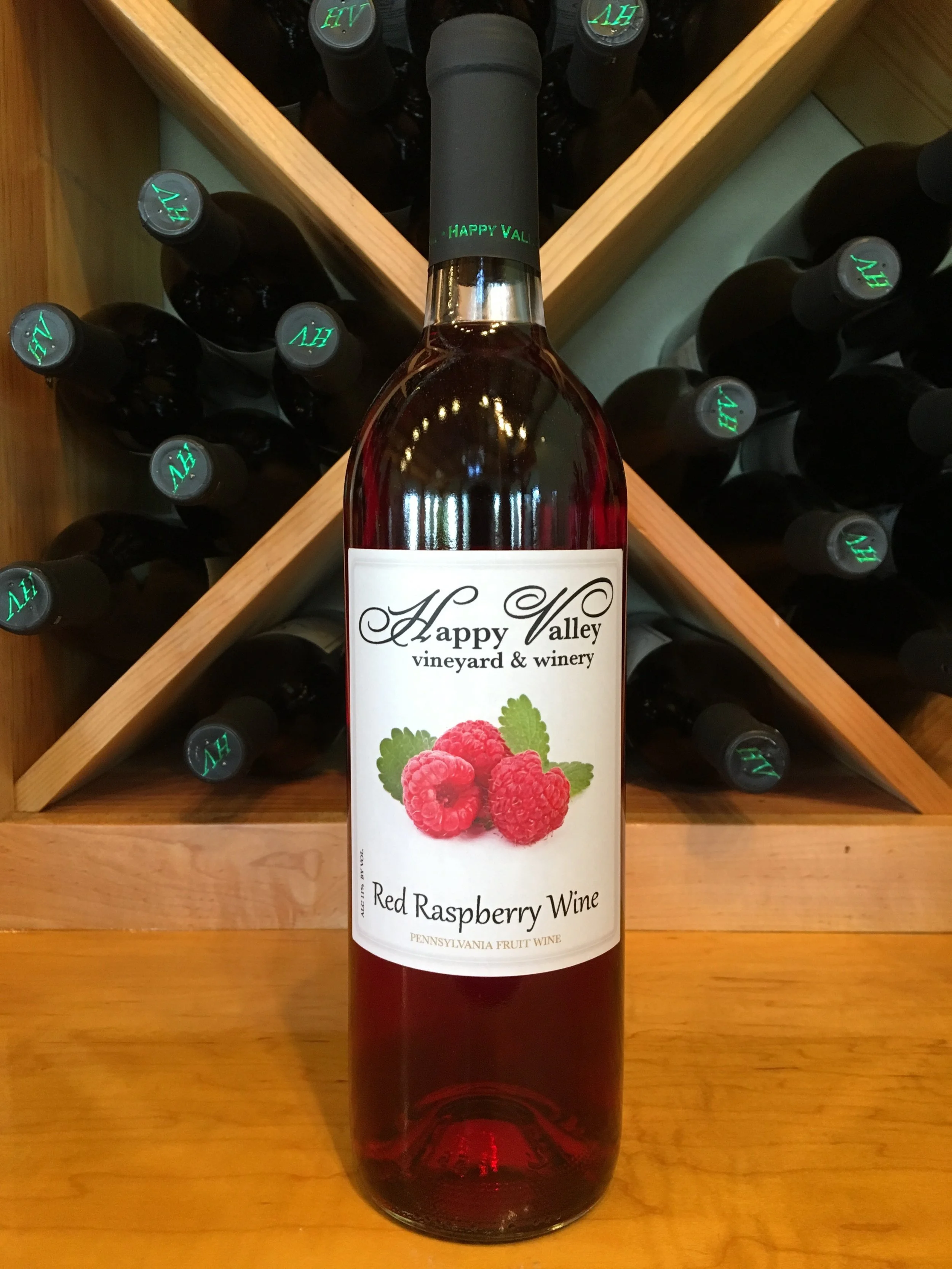 Red Raspberry — Happy Valley Vineyard & Winery