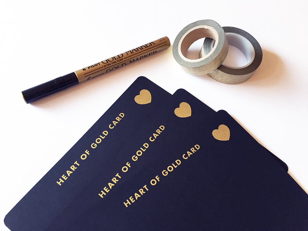 Heart of Gold Postcard Cupids Arrows Angle Back - Set of 3 - 2.jpg