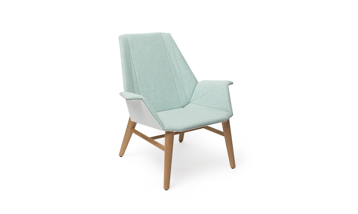 Alumni Lounge Wood white light blue upholstered_side angle.jpg