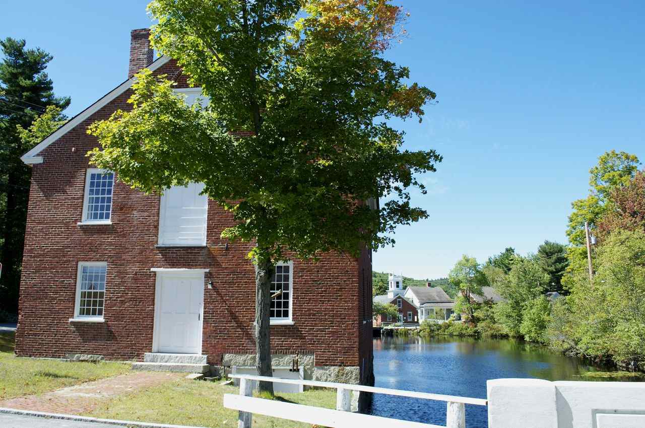 These former mill buildings are all part of the Historic Harrisville, which has done an extraordinary job of historic preservation on these often difficult-to-maintain brick buildings in particular.