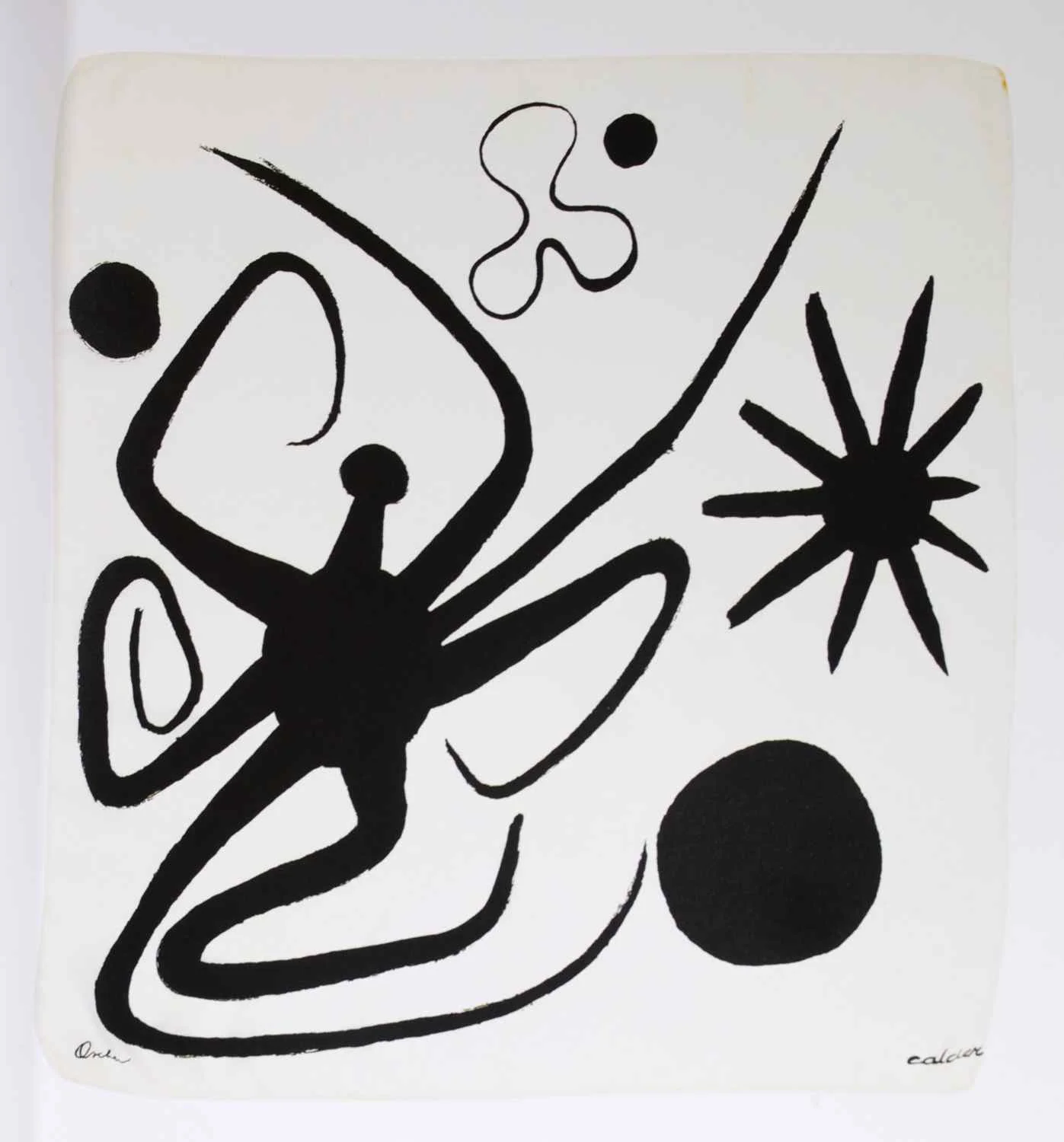 Another Calder - this one a headscarf/square.