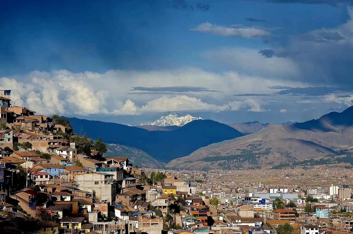 This was our view from the San Blas neighborhood of Cusco, Peru! Hard to fathom we looked upon these buildings, the Andes and this Ausangate mountain for 6 incredible months.