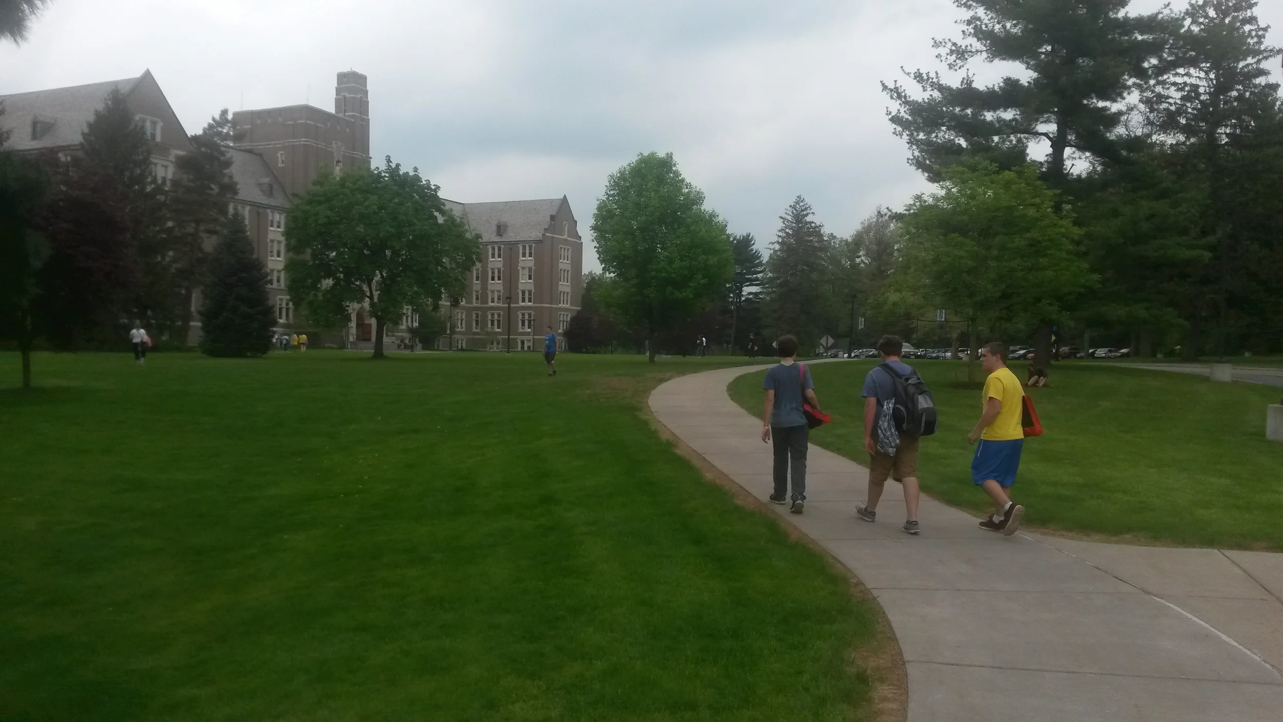 It was a beautiful spring day on the Nazareth College Campus
