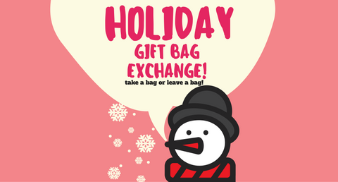 Holiday gift bag exchange