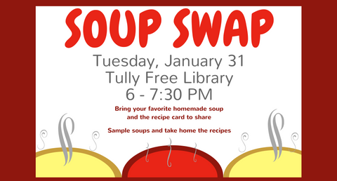 Soup Swap on Tues Jan 31