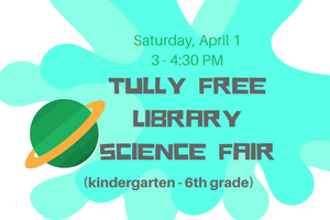 Science Fair for k-6th grade