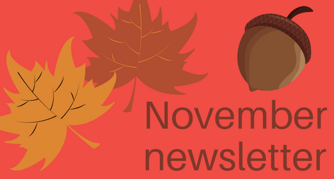 What's happening in November?