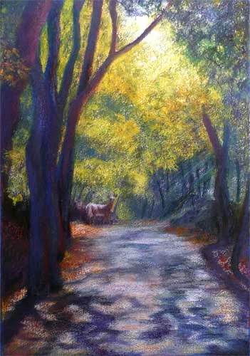 oil pastel paintings