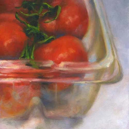 Nestled : oil painting