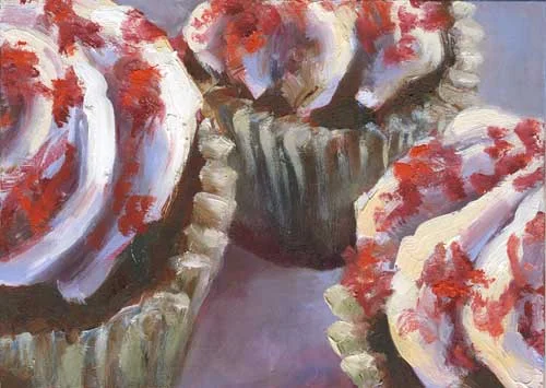 Sugar Snare : oil : 5x7"