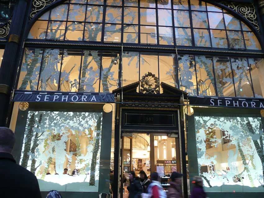 sephora - NYC Christmas Windows