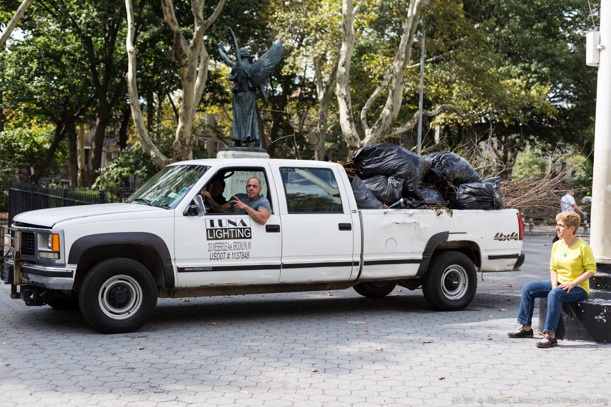 We helped remove 250 bags of garbage from McGolrick Park