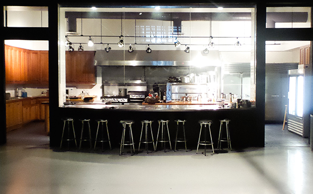 Our new commercial kitchen, where Food Network's "Chopped" was filmed for 11 seasons