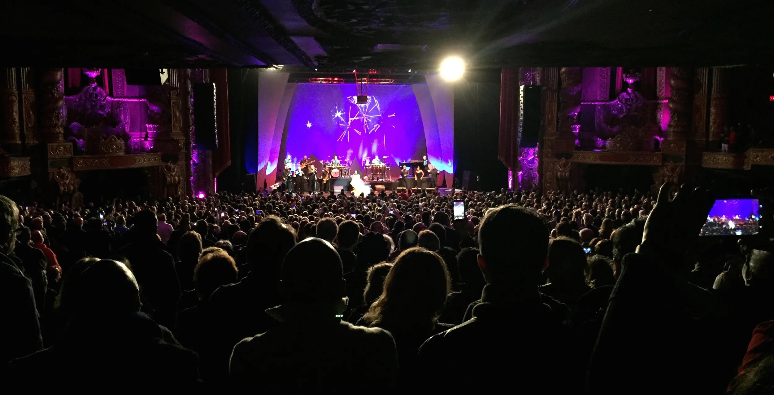 Diana Ross performs at the newly renovated Kings Theatre