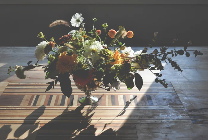 After the workshop I collected a few more blooms to bring home. Three days later I pulled them out of the garage and invited a beloved friend over to be my muse. She slipped into the role without hesitation and brought her full spirit to bear. Zinnias, cosmos, hydrangeas and dahlias oh my! I am deeply grateful for such a wonderful friend. The spirit of adventure and possibility she allows sets me free, free to explore what is both before and behind my lens. I am excited to continue down this path of making pictures of women and flowers, women old and young, the clear faces of babes and the lined faces of wizened women who know themselves deeply, each entangled with the botanical realm treading on the edge between this world and the next.