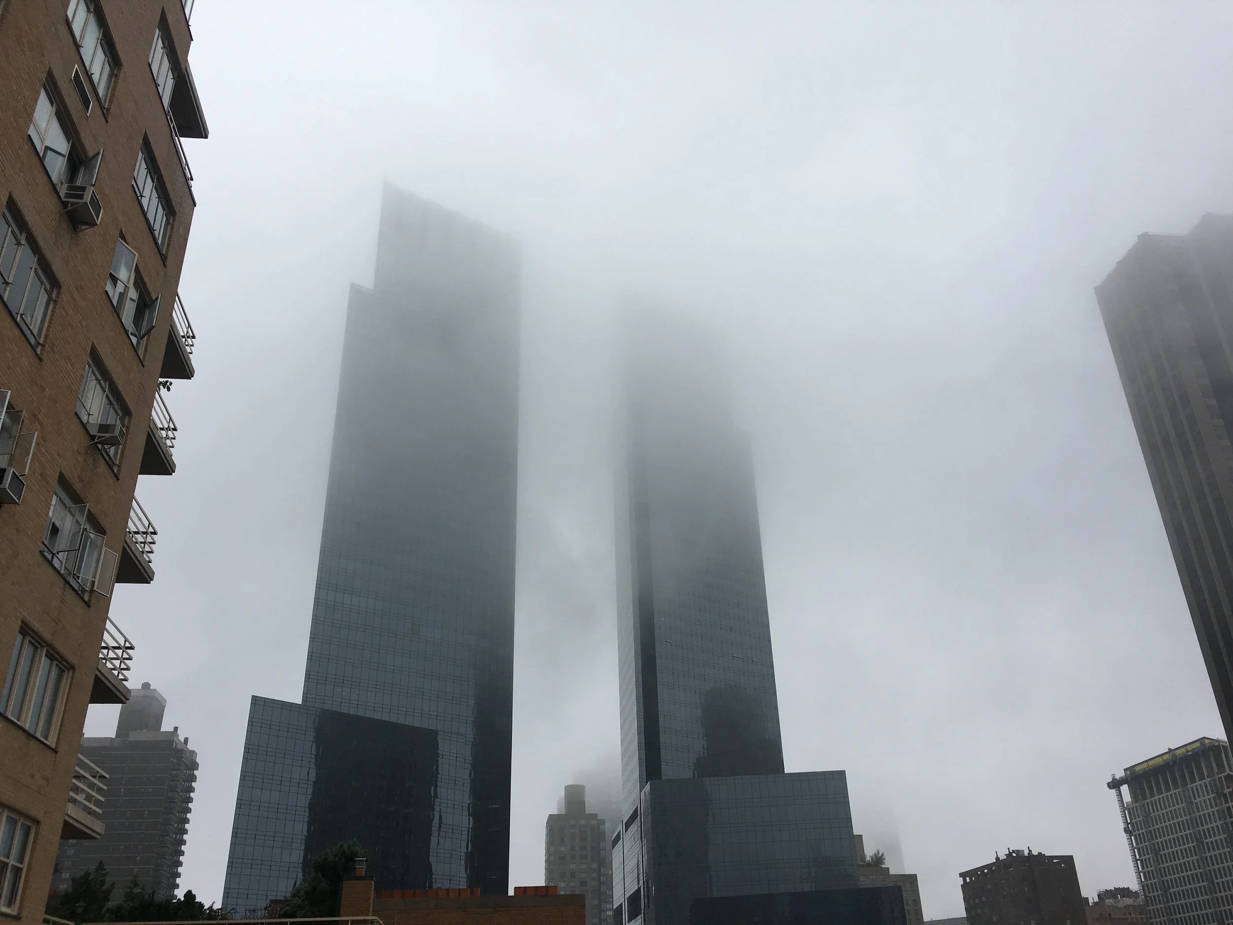 TIME WARNER CENTER just across the street