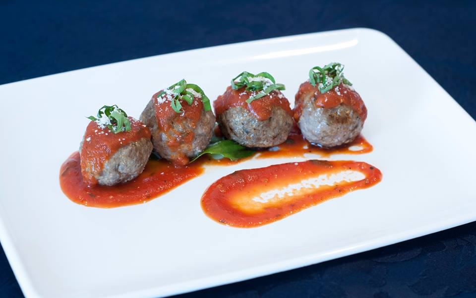 Classic Italian style meatballs with marinara