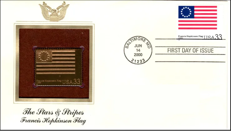 Stars and Stripes Envelope