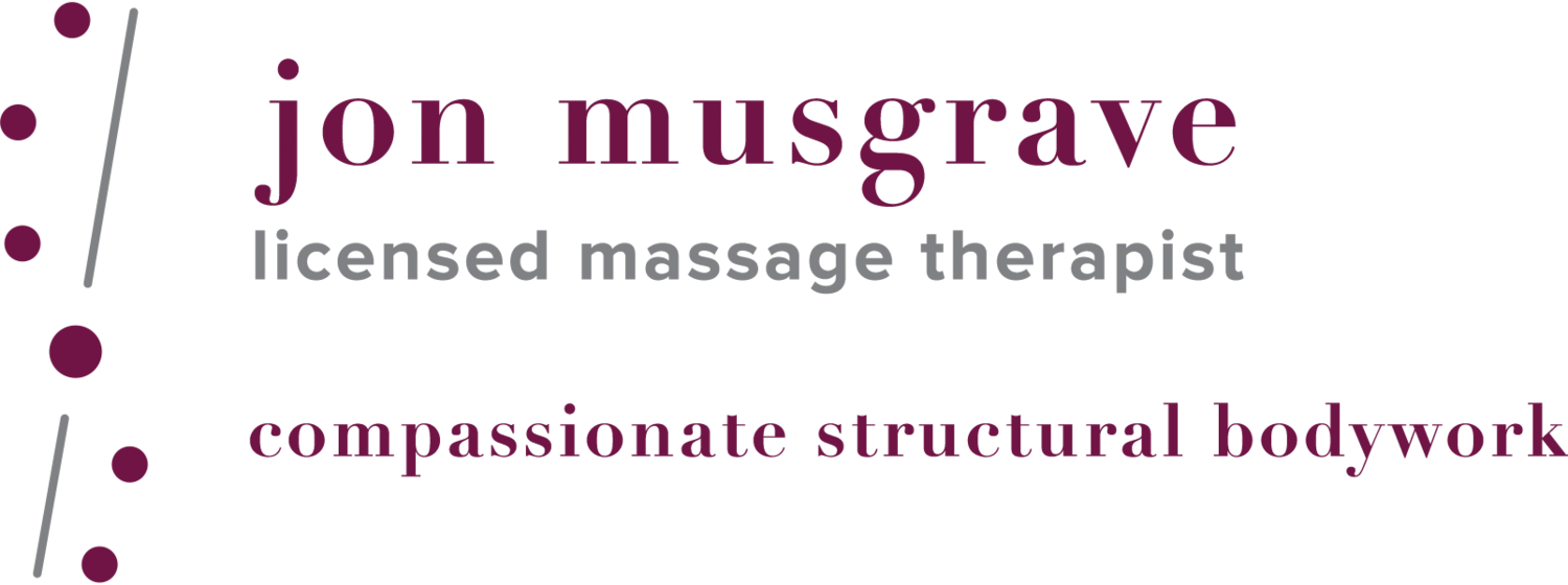 Jon Musgrave, Licensed Massage Therapist