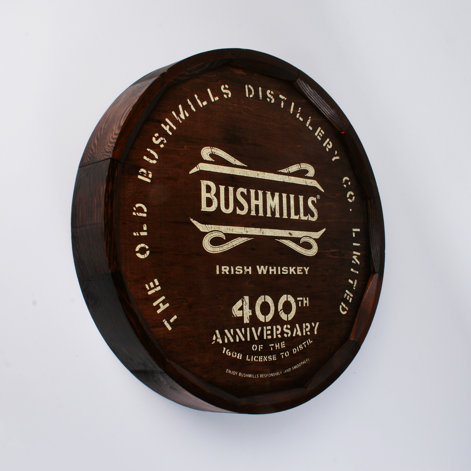 Bushmills Barrel End Sign