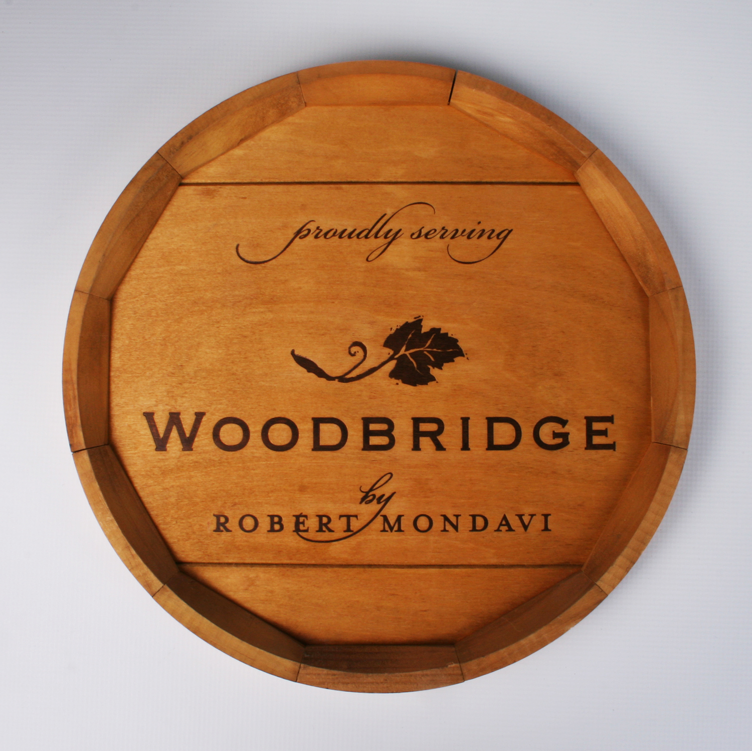 Woodbridge Barrel End Sign