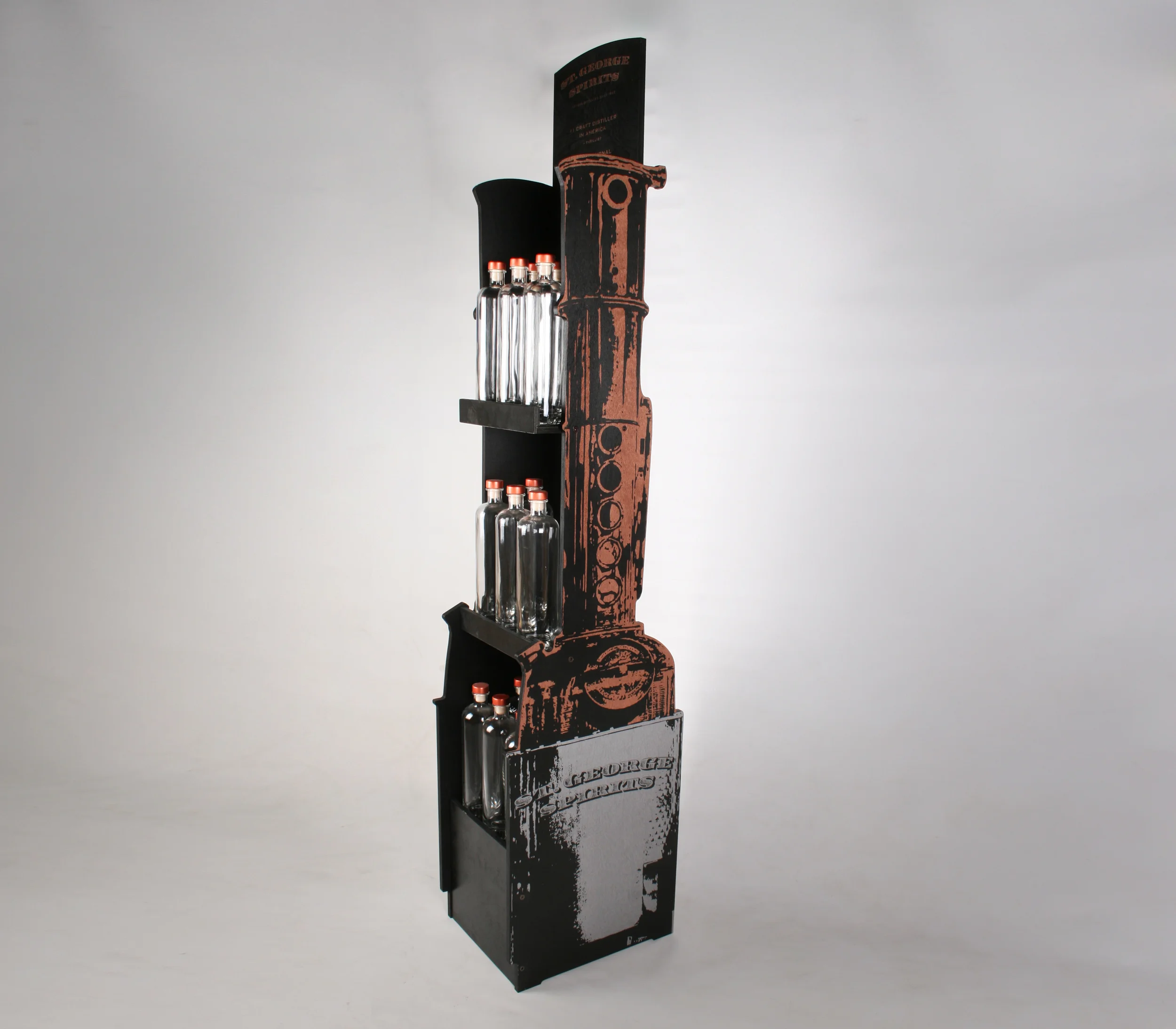 St. George Spirits Copper Still Display