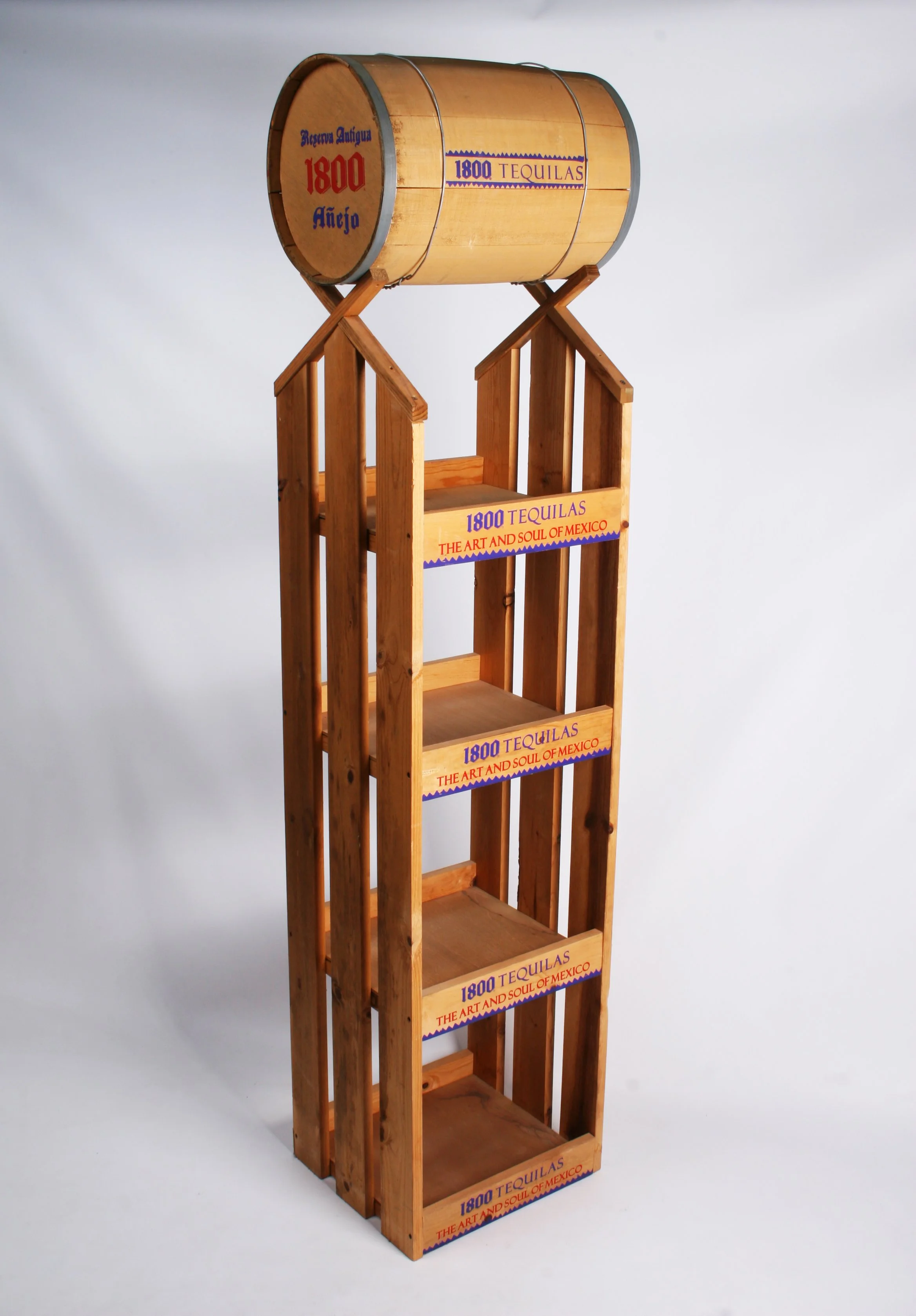 Jose Cuervo 1800 barrel display.jpg