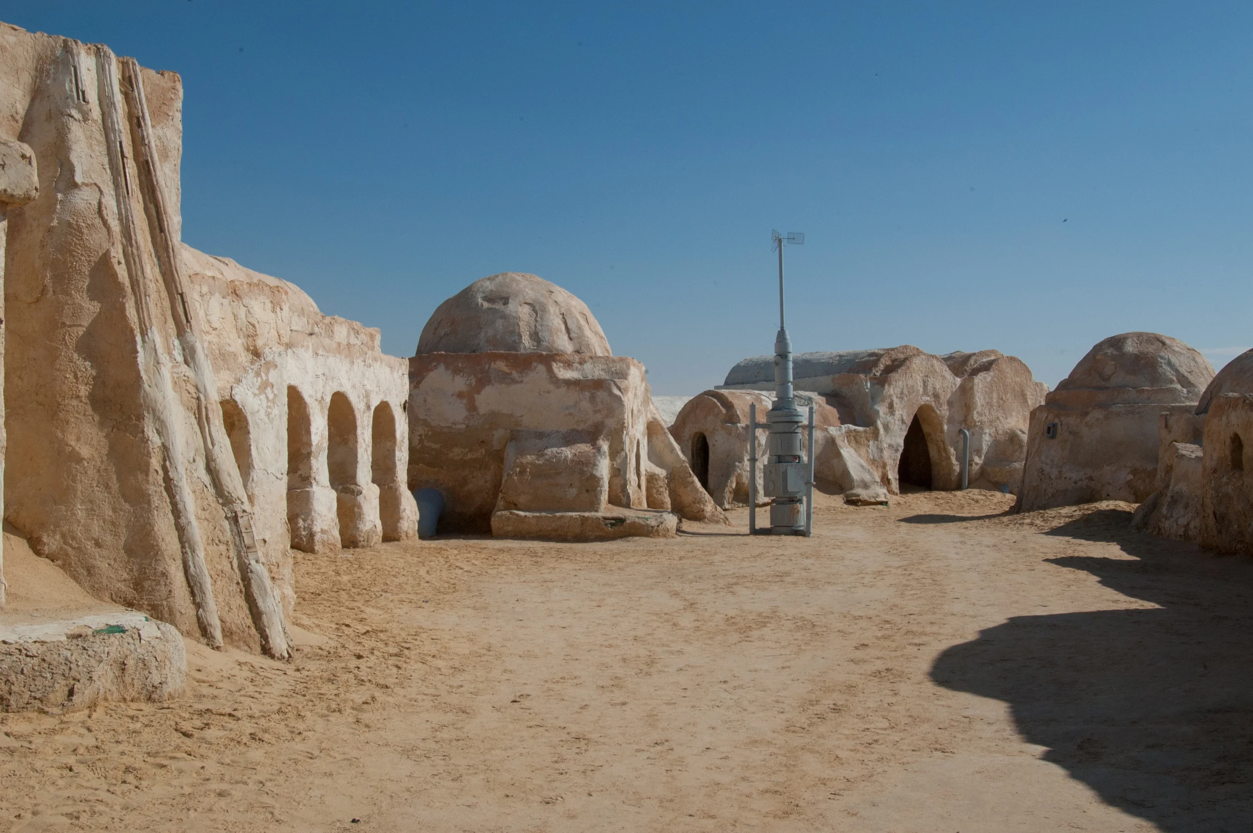 Star Wars' set of Mos Espa. Near to Tozeur, Tunisia. November 2015.