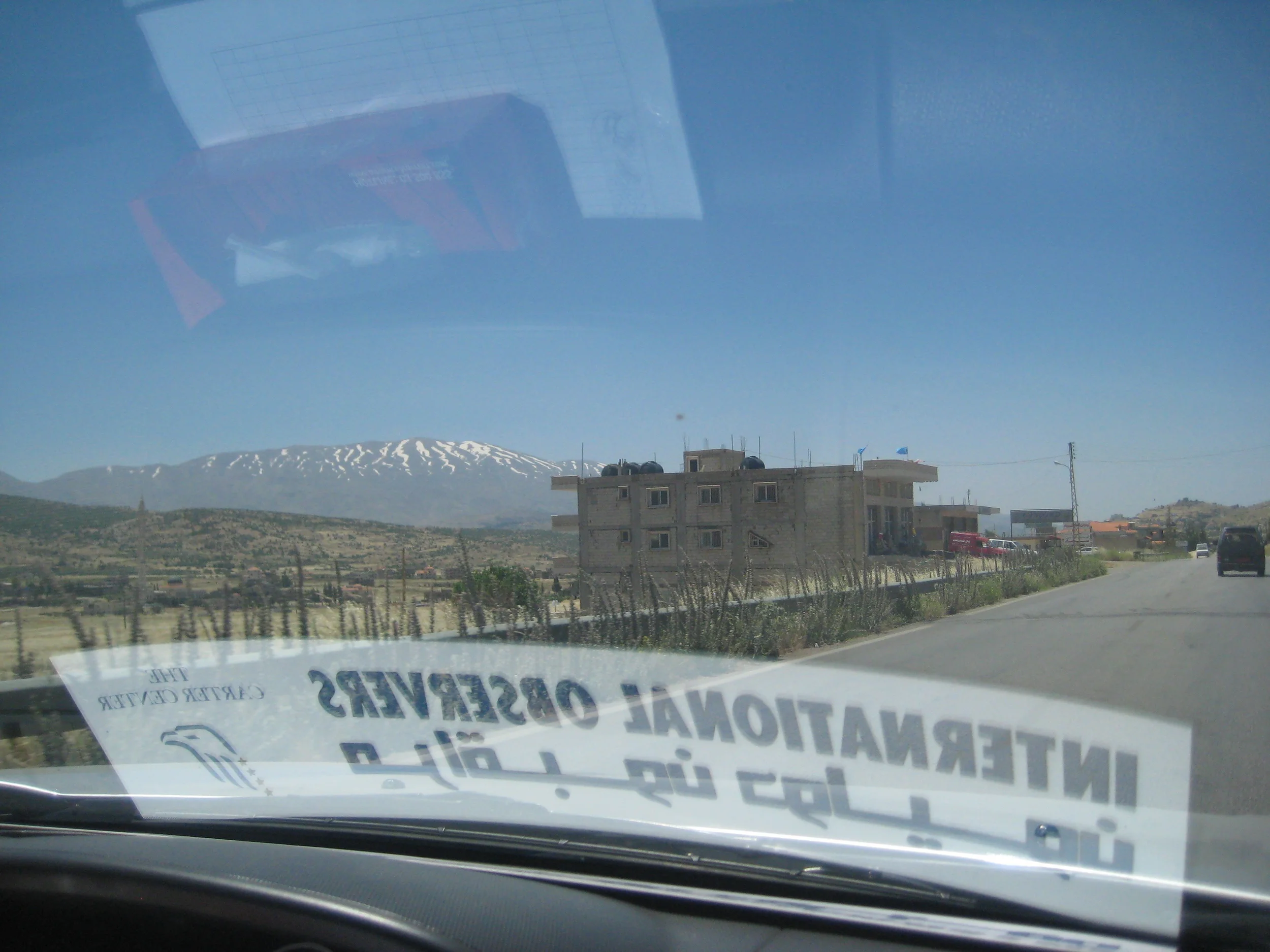 Election observation mission. Lebanon. June 2009. 