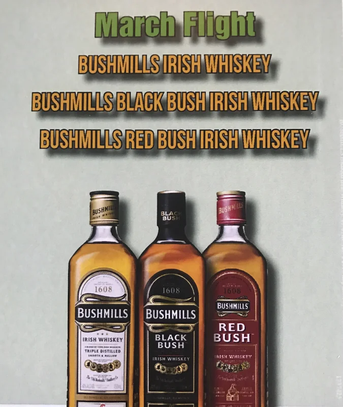 March Whiskey Flight