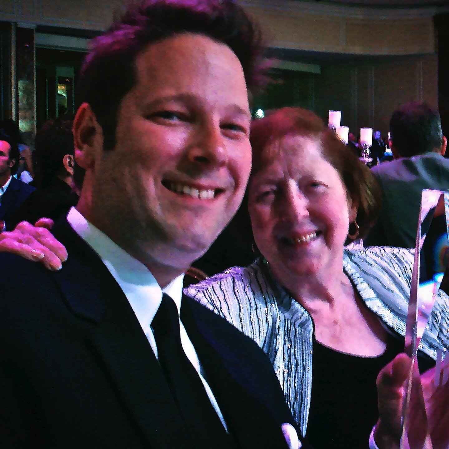 Throwback Thursday on what would have been Mom's 90th birthday. This one's from the 2009 BMI Film &amp; TV Awards.