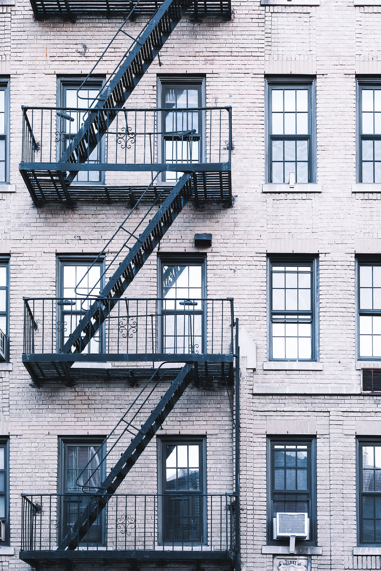 New York City Architecture / Staircase White / Travel Photography / Kelly Fiance Creative