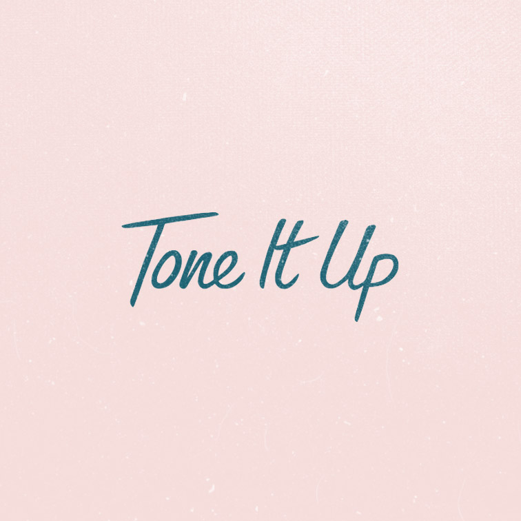Tone It Up Logo Design / Branding / Graphic Design Inspiration