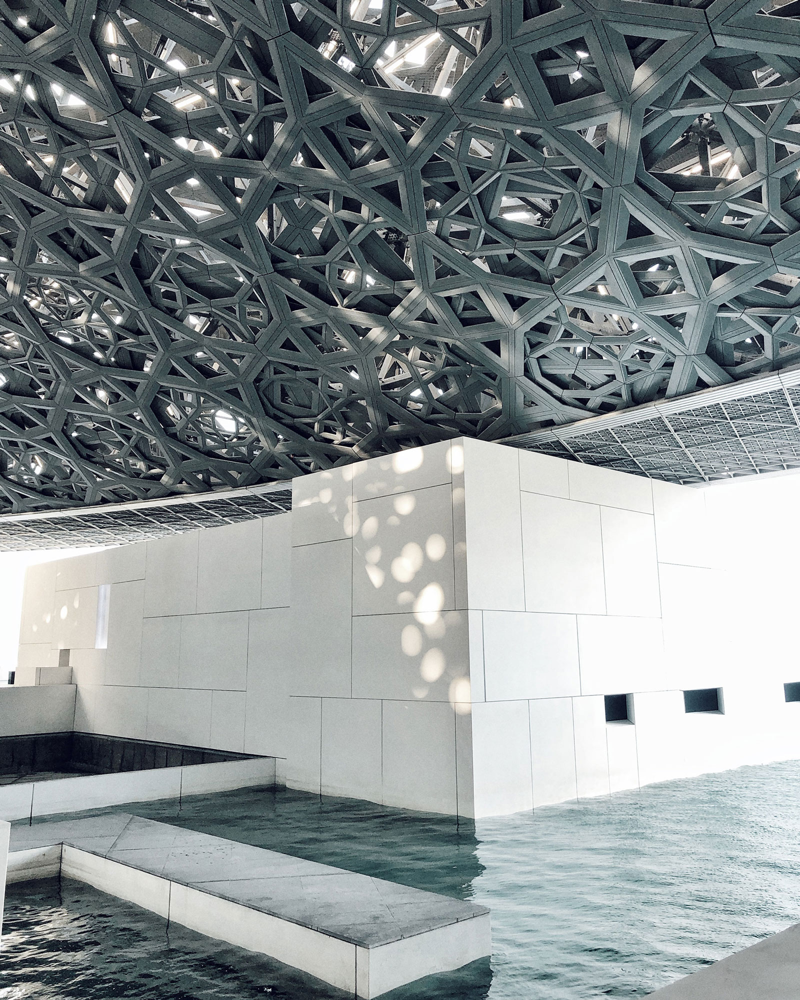 Lourve Abu Dhabi Star Ceiling Travel Photography / Dubai Travel Tips