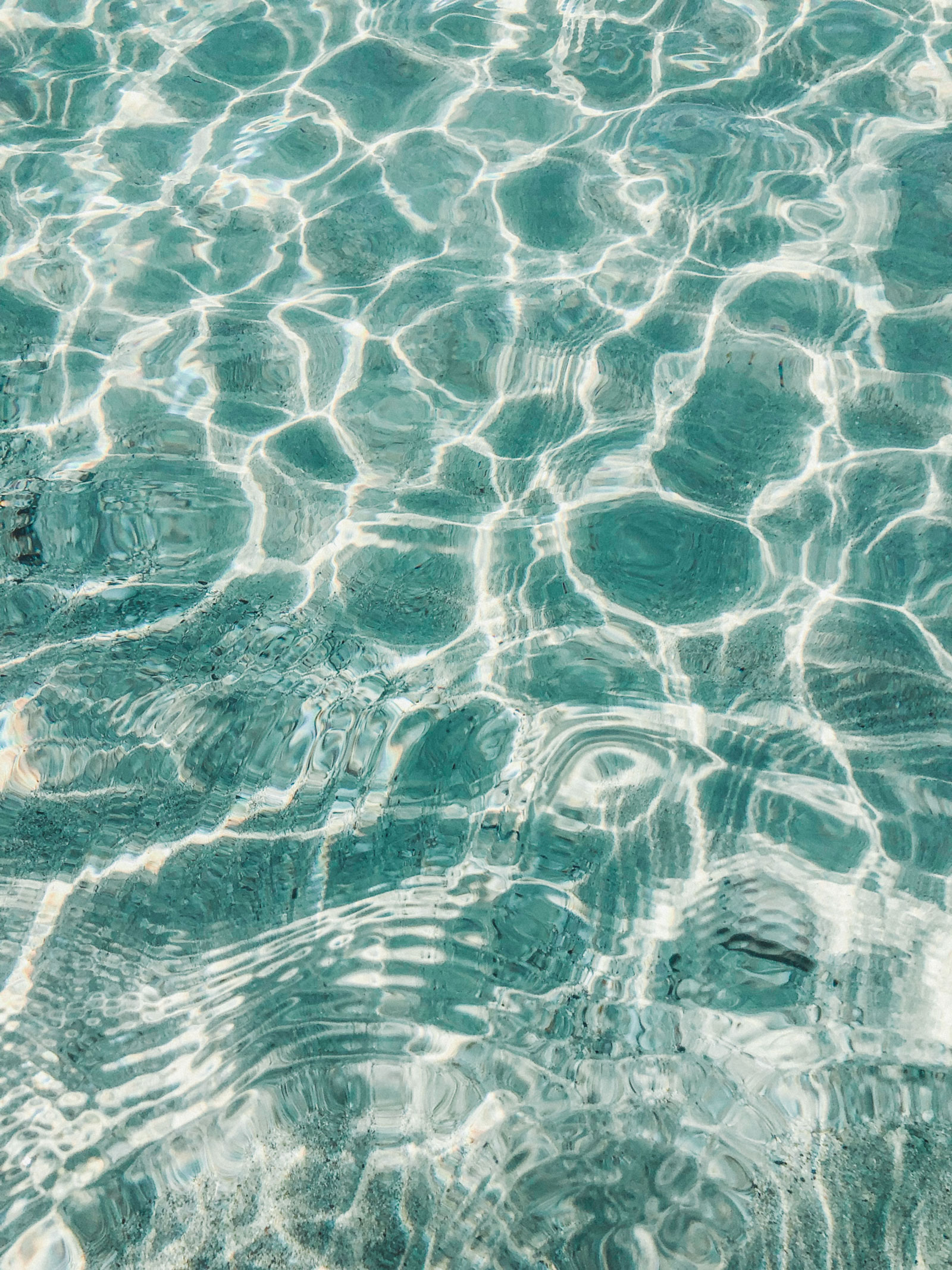 Ocean Water Texture Reflection Travel Photography / Dubai Travel Tips