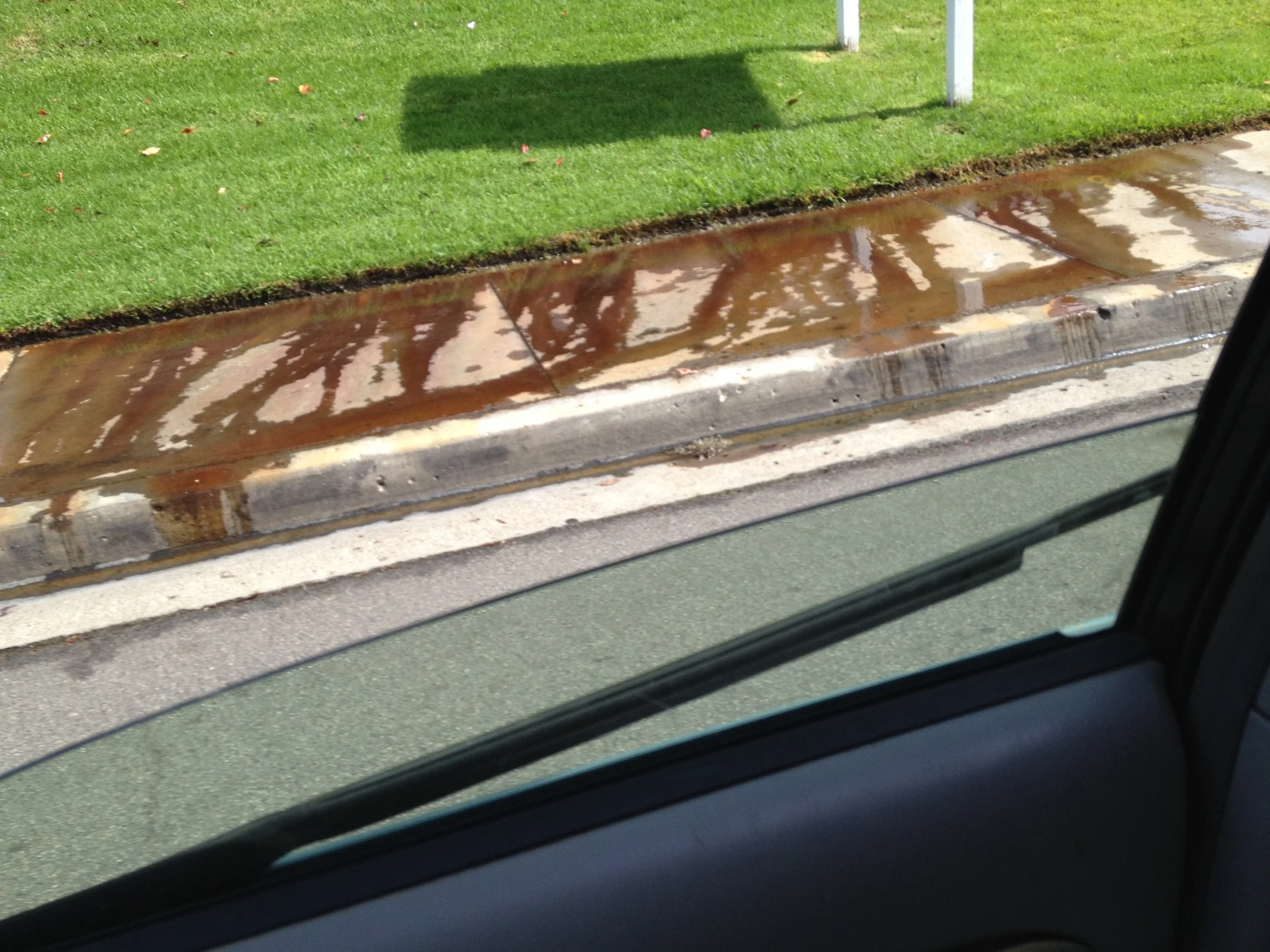 This precious water was moved hundreds of miles to be drooled onto the sidewalk and into the storm drain. A loss that no one takes notice of but ripples of shockwaves that we can't feel reverberate throughout our ecology and economy because of it.