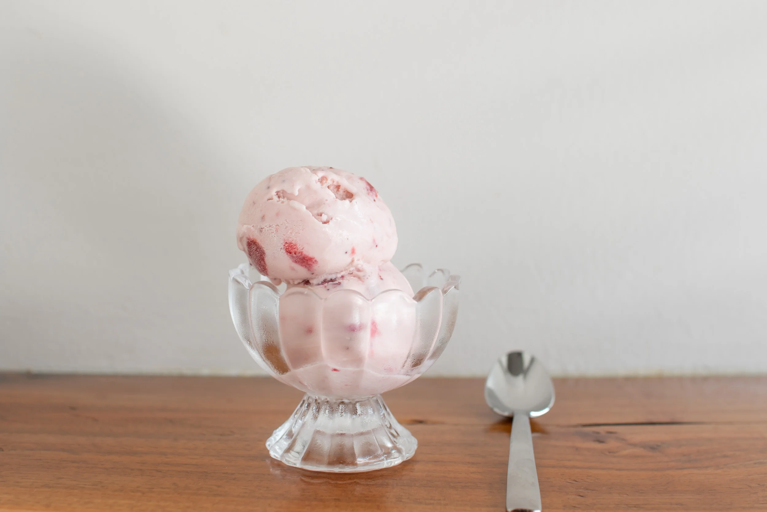 Mary Edinger's Homemade Strawberry Ice Cream