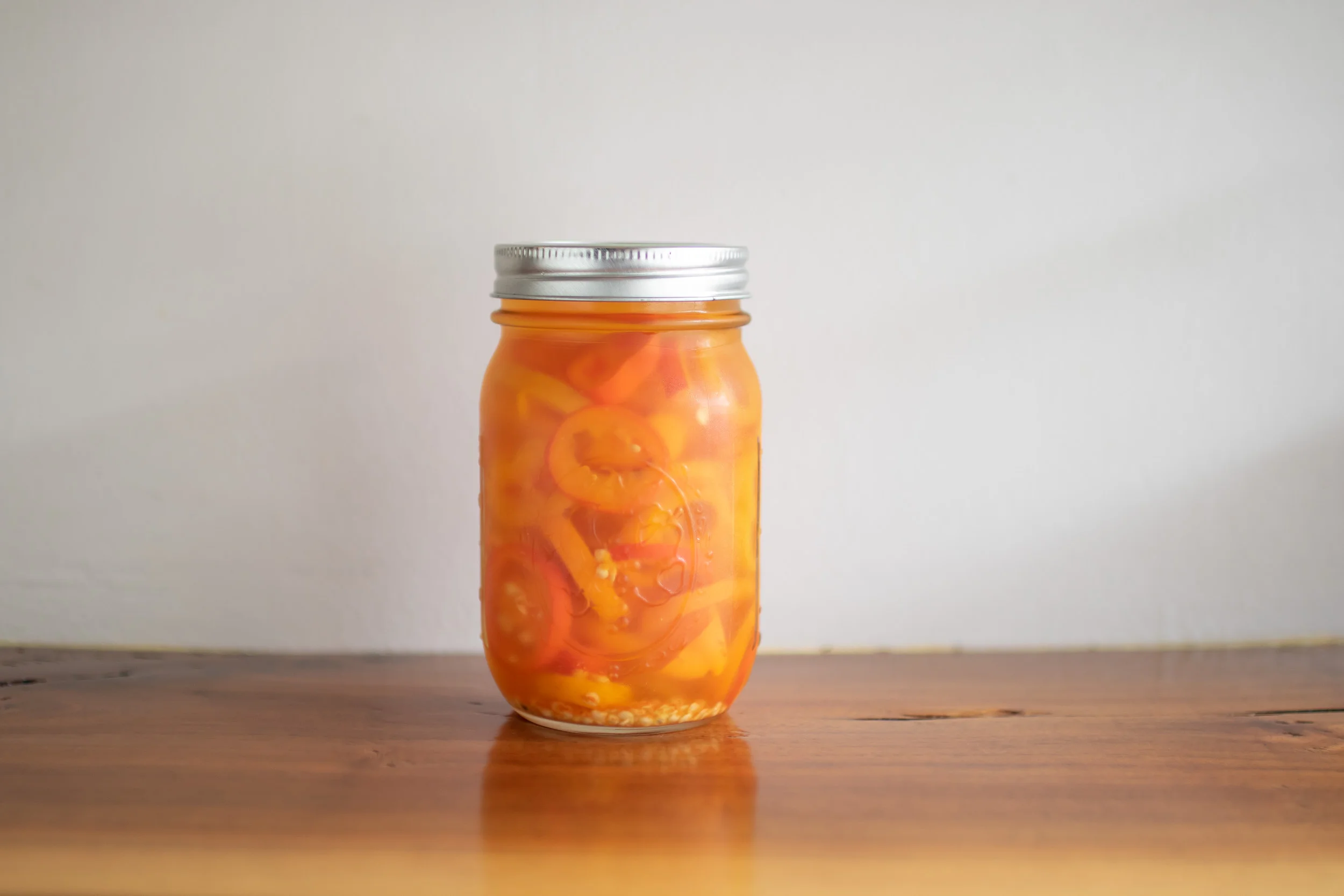 Quick Pickled Peppers // photo by Stephanie Cornell